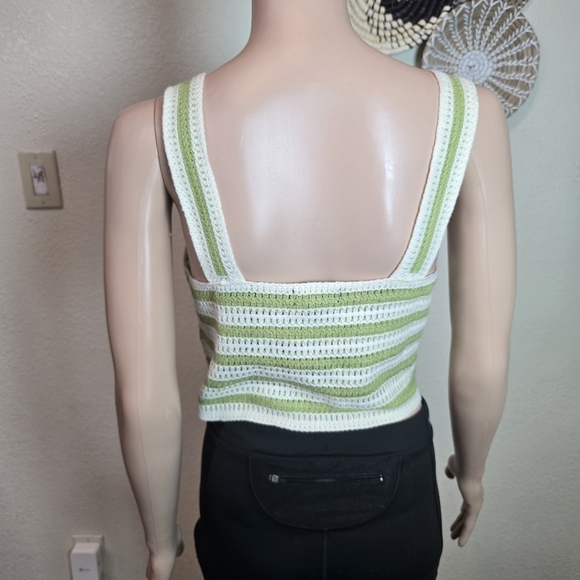 Pretty Little Thing Women Summer Crochet Tank Tops Colorful Floral Embroidery... - Picture 5 of 11